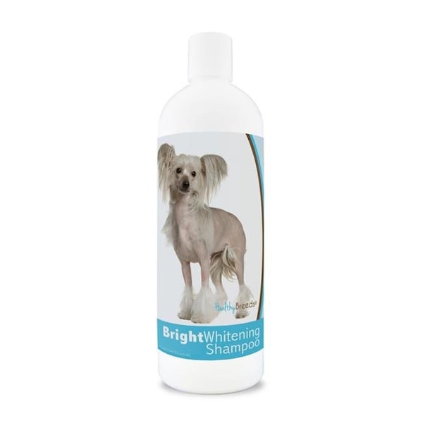 Healthy Breeds 840235105336 12 oz Chinese Crested Bright Whitening Shampoo 840235105336 - main